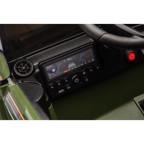 Elektromobilis Toyota Land Cruiser PRADO, zaļš