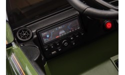 Elektromobilis Toyota Land Cruiser PRADO, zaļš