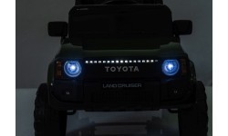 Электромобиль Toyota Land Cruiser PRADO, зелёный