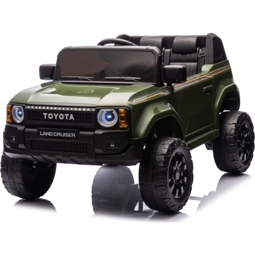 Elektromobilis Toyota Land Cruiser PRADO, zaļš