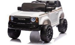 Elektromobilis Toyota Land Cruiser PRADO, balts