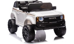 Elektromobilis Toyota Land Cruiser PRADO, balts
