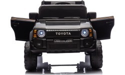 Elektromobilis Toyota Land Cruiser Prado, melns