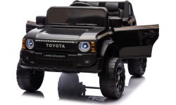 Elektromobilis Toyota Land Cruiser Prado, melns