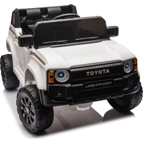 Elektromobilis Toyota Land Cruiser PRADO, balts