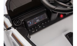 Elektromobilis Toyota Land Cruiser PRADO, balts