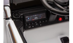 Elektromobilis Toyota Land Cruiser PRADO, balts