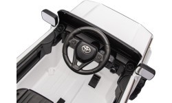 Elektromobilis Toyota Land Cruiser PRADO, balts