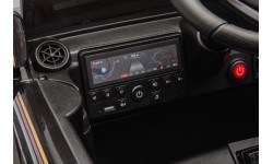 Elektromobilis Toyota Land Cruiser Prado, melns