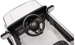 Elektromobilis Toyota Land Cruiser PRADO, balts