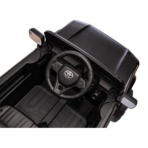Elektromobilis Toyota Land Cruiser Prado, melns