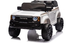 Elektromobilis Toyota Land Cruiser PRADO, balts