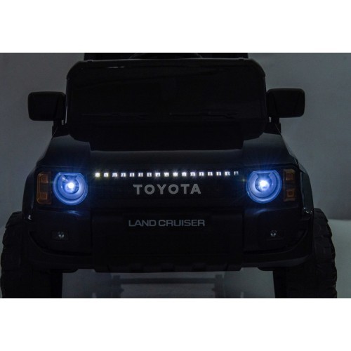 Elektromobilis Toyota Land Cruiser Prado, melns