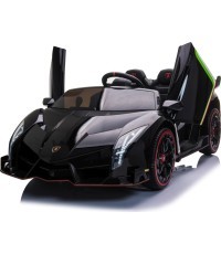Электромобиль Lamborghini Veneno, чёрный
