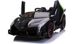 Elektromobilis Lamborghini Veneno, melns