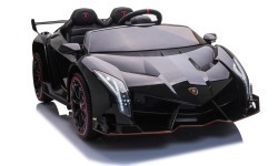 Elektromobilis Lamborghini Veneno, melns