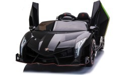 Elektromobilis Lamborghini Veneno, melns