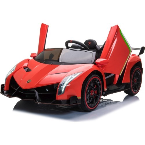 Elektromobilis Lamborghini Veneno, sarkans