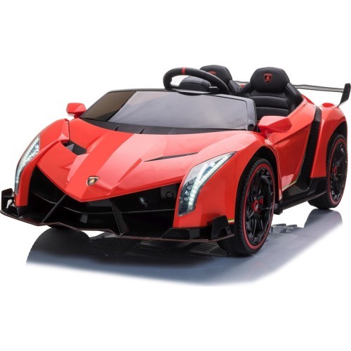 Elektromobilis Lamborghini Veneno, sarkans
