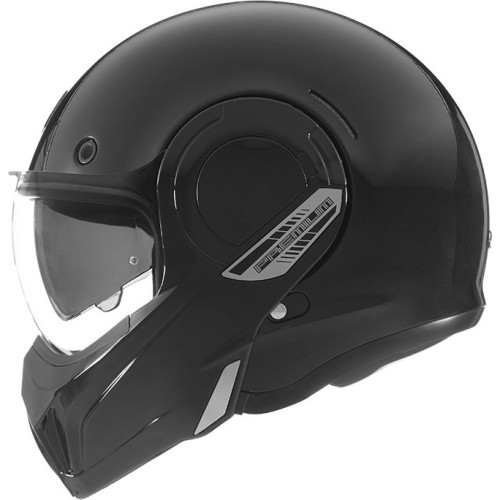 Мотошлем-модуляр NOX Premium Stratos P/J, чёрный матовый