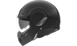 Atverama motocikla ķivere NOX Premium Stratos P/J, matēti melna