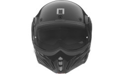 Atverama motocikla ķivere NOX Premium Stratos P/J, matēti melna