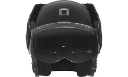 Мотошлем-модуляр NOX Premium Stratos P/J, чёрный матовый