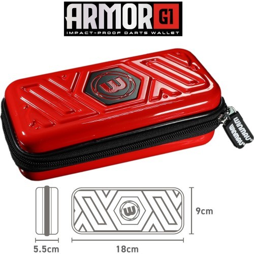 Winmau Armor G1 Dart Wallet Red
