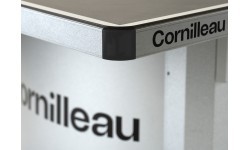 Āra galda tenisa galds Cornilleau 510M Campus Outdoor, pelēks