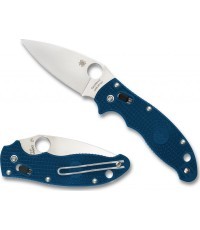 Saliekamais nazis Spyderco C101PCBL2 Manix 2, zils