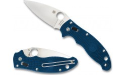 Saliekamais nazis Spyderco C101PCBL2 Manix 2, zils