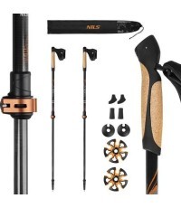 ПАЛКИ ДЛЯ НОРДИЧЕСКОЙ ХОДЬБЫ NW8613 NILS CARBON FIBER