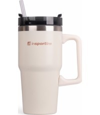 Изолированная дорожная кружка inSPORTline Teasara 600 мл - Beige