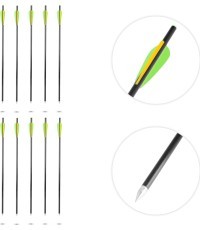 Stikla šķiedras bultas inSPORTline Vladson 50 cm - 10 gab.