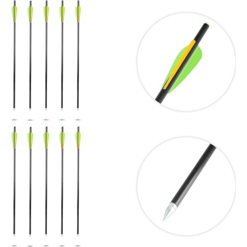 Fiberglass Arrows inSPORTline Vladson 50 cm - 10 pcs.