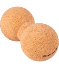 Пробковый массажный двойной мяч inSPORTline Jalkor