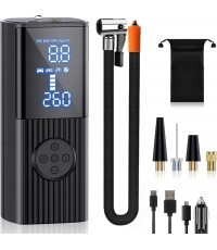 Электрический воздушный насос inSPORTline Dukefira w/ Power Bank & LED Light