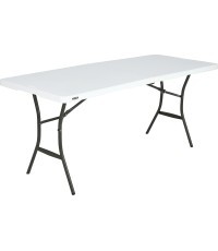 Lifetime Saliekamais galds Amy White 182x76x74cm
