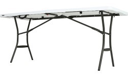 Lifetime Folding Table Amy White 182x76x74cm