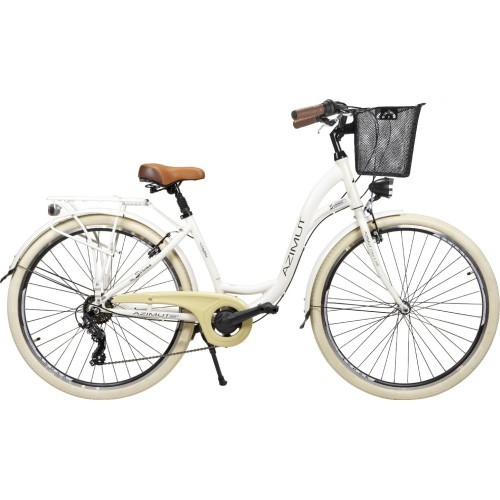 Двиратис AZIMUT Сарема 28" ALU TX-7 2023 светло-кремовый блестящий