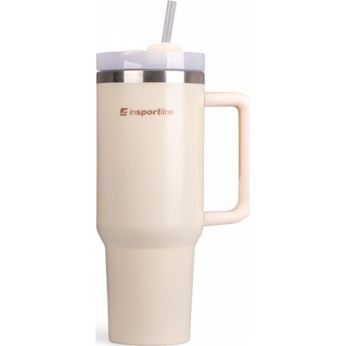 Termokrūze inSPORTline Misakafi Tumbler 1200 ml - Bēšs