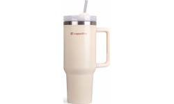 Insulated Travel Mug inSPORTline Misakafi Tumbler 1,200 ml - Beige 