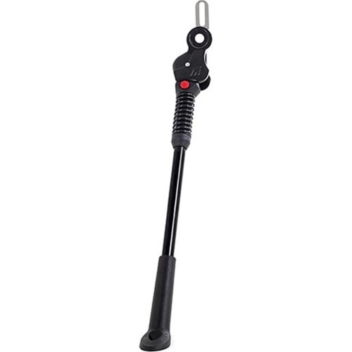 Подножка Hebie AX 618 для велосипедов 26-29" с ободными тормозами V-Brake, без адаптеров дисковых тормозов, алюминиевая (чёрная)