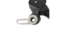 Balsta kāja Hebie AX 618 26-29" velosipēdiem ar V-Brake, bez disku bremžu adapteriem, alumīnija (melna)