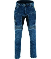 Motocikla džinsi BOS Prado - Acid Blue