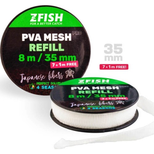 ZFISH PVA PRO uzpilde 35 mm/7 m + 1 m bez maksas