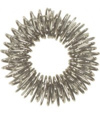 Massage acupressure ring SU JOK, silver