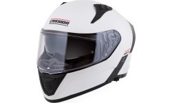 Motorcycle Helmet Cassida Aero Solid White/Black