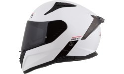 Motocikla ķivere Cassida Aero Solid balta/melna