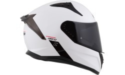 Motorcycle Helmet Cassida Aero Solid White/Black